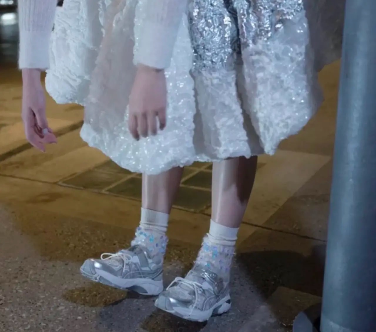 Giày Asics Cecilie Bahnsen x GT 2160 'Pure Silver' 1203A321-100 — ảnh 4