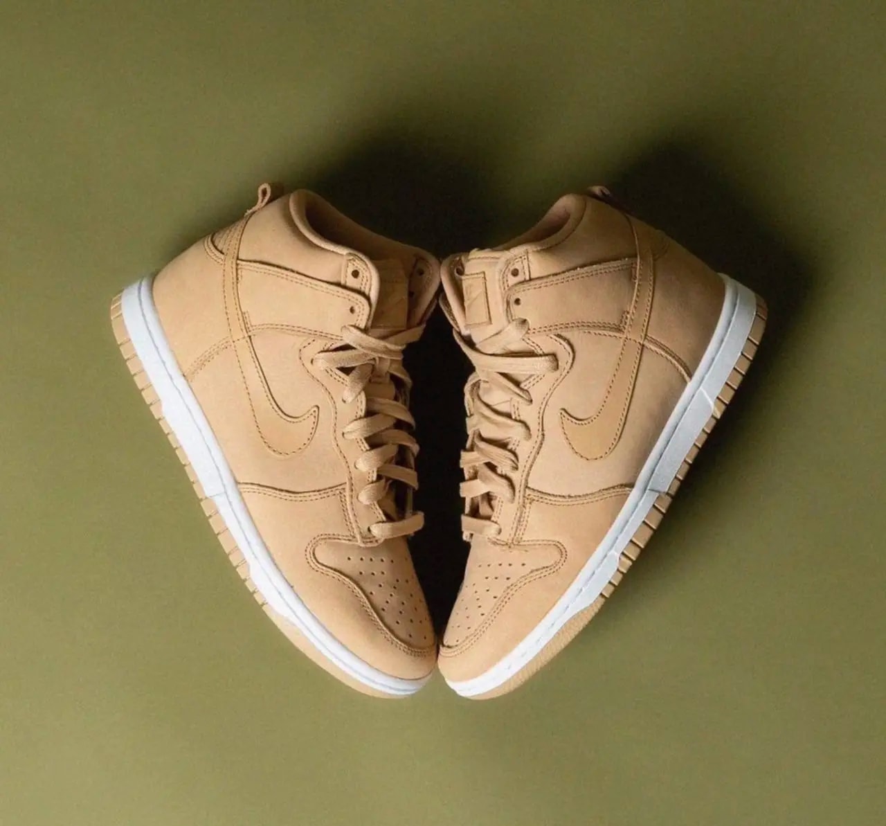 Giày Nike Dunk High Premium 'Vachetta Tan' DX2044-201 — ảnh 4