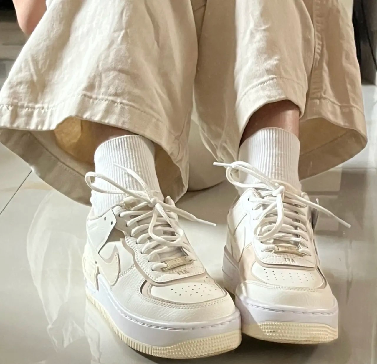 Giày Nike Air Force 1 Low 'Sail Pale Ivory Sanddrift' FQ6871-111 — ảnh 2