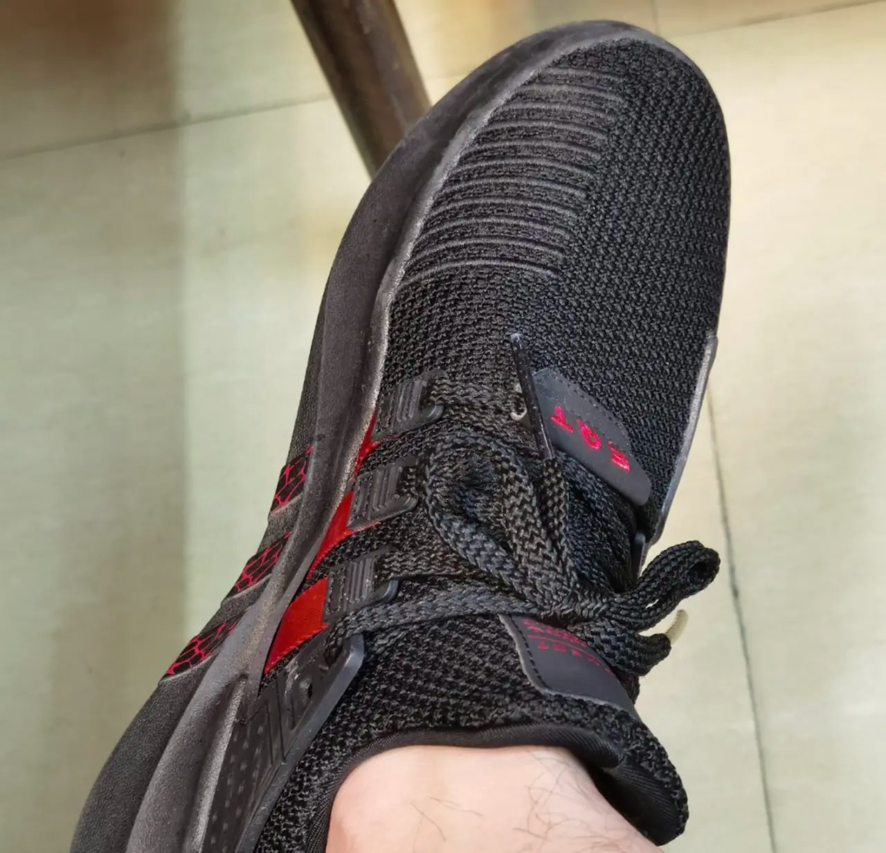 Giày Adidas Originals EQT Bask ADV 80 'Black Red' FU9399 — ảnh 5