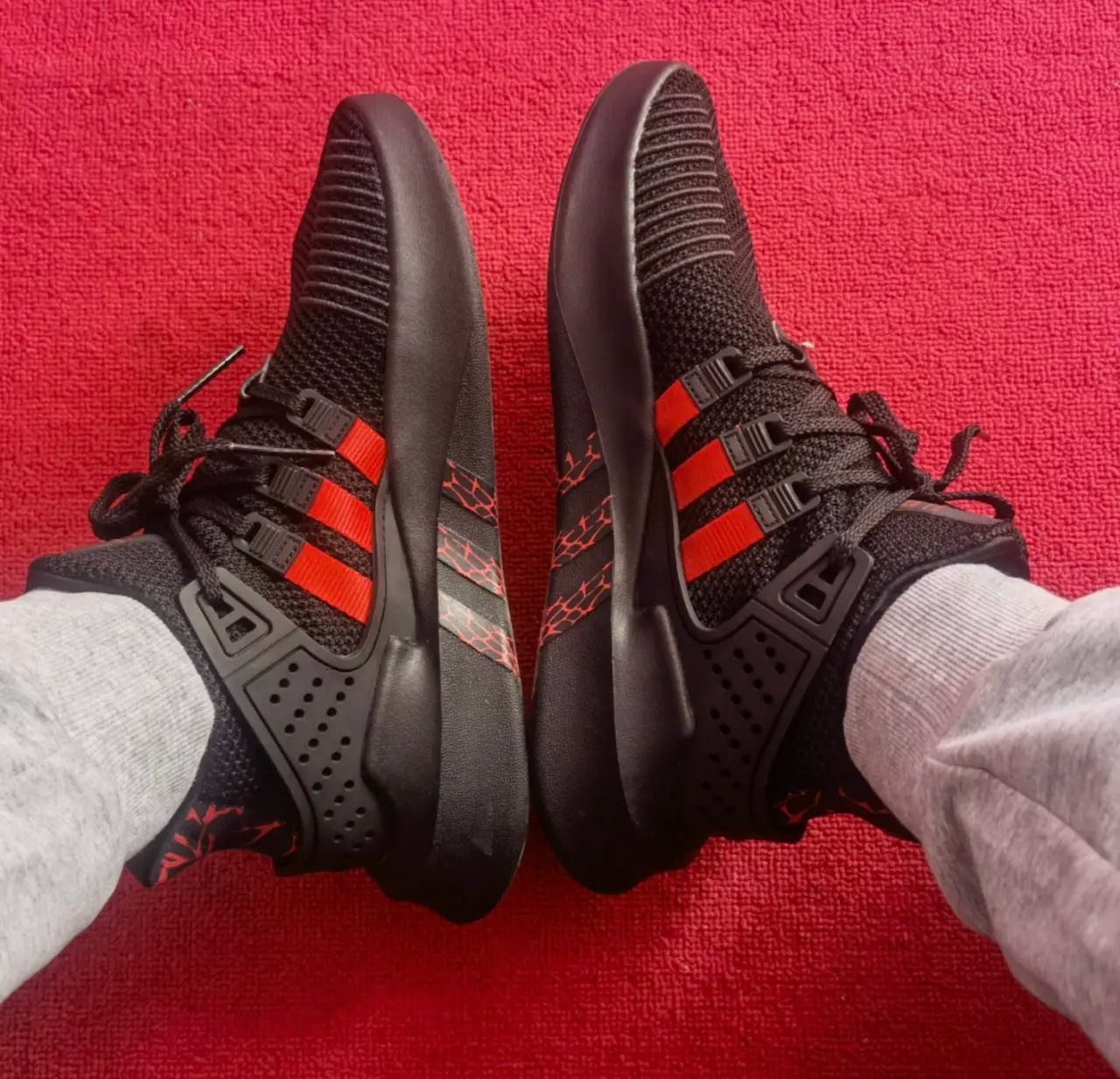 Giày Adidas Originals EQT Bask ADV 80 'Black Red' FU9399 — ảnh 2