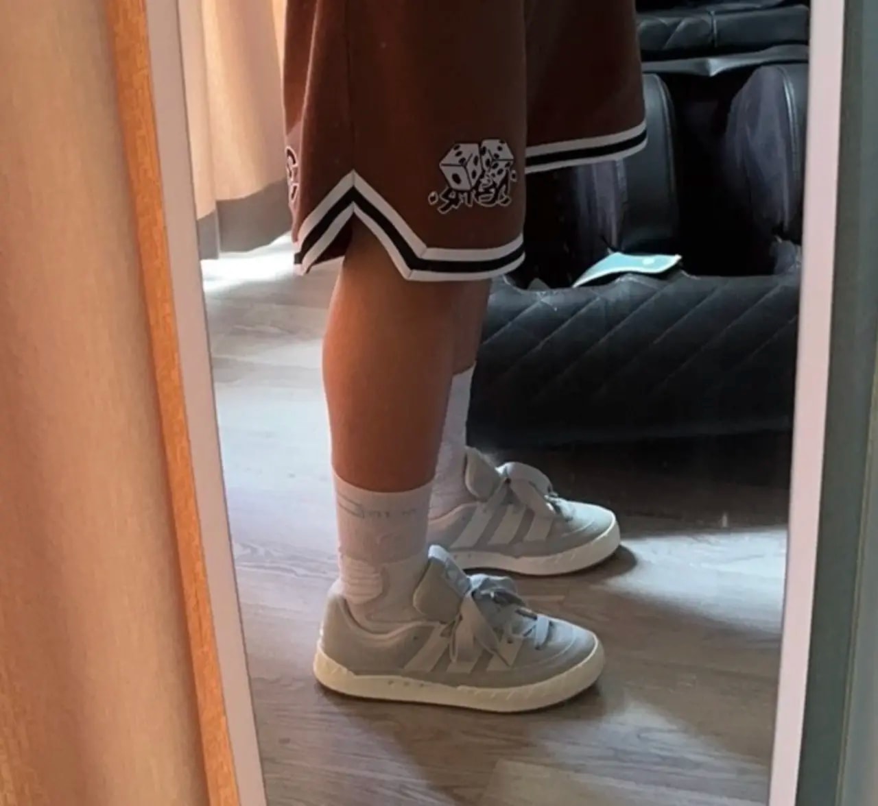 Giày Adidas Adimatic 'Wonder Silver Gum' IE9863 — ảnh 5