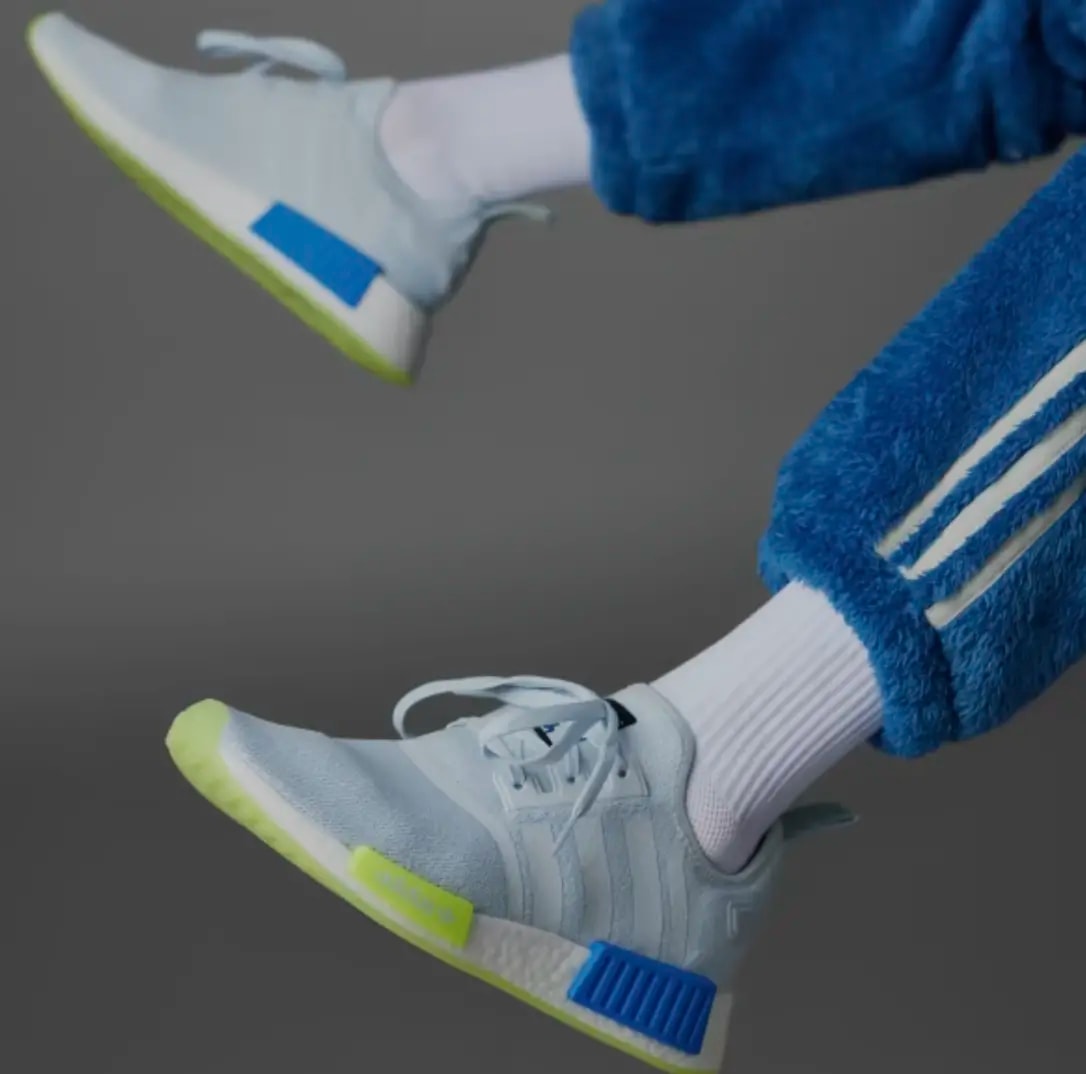 Giày Adidas NMD_R1 x Indigo Herz 'Halo Blue' IE1843 — ảnh 2