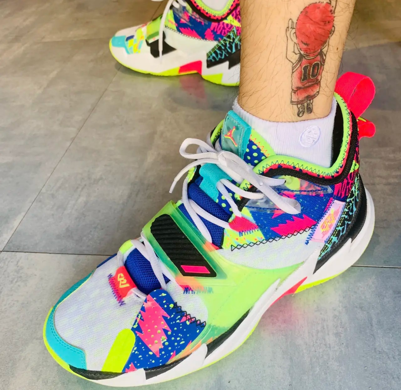 Giày Nike Air Jordan Why Not Zer0.3 PF 'L.A. Born' CD3002-102 — ảnh 3