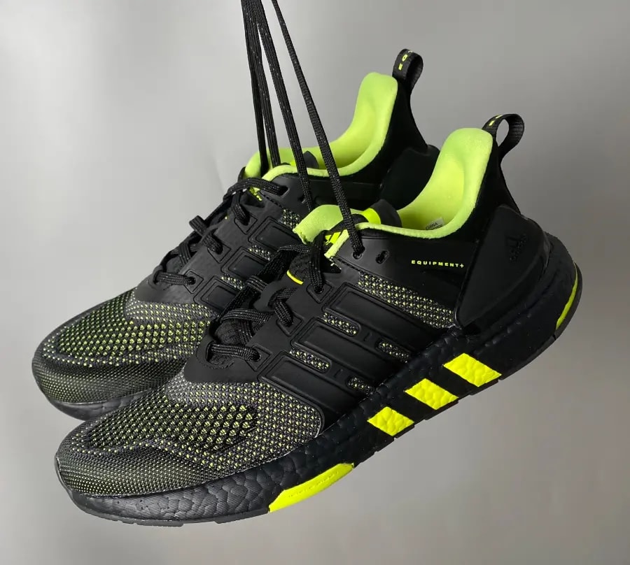 Giày Adidas Equipment Plus ‘Black White Green’ H02756 — ảnh 2