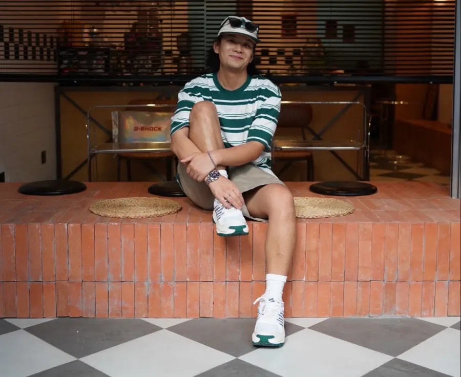 Giày Adidas Maxxwavy 'White Green' IF8748 — ảnh 5