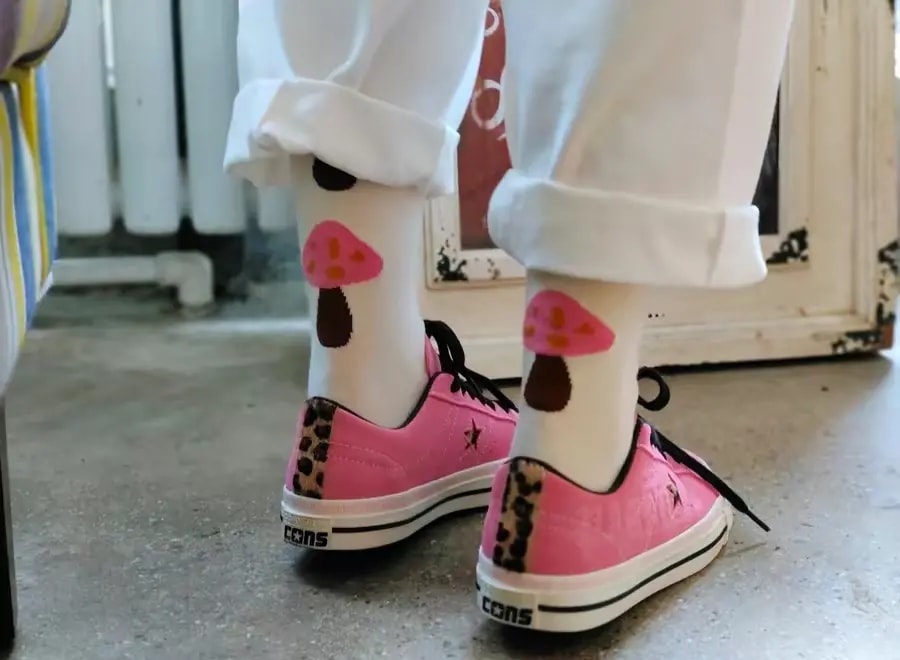 Giày Converse One Star Pro Ox 'Pink' 171325C — ảnh 4