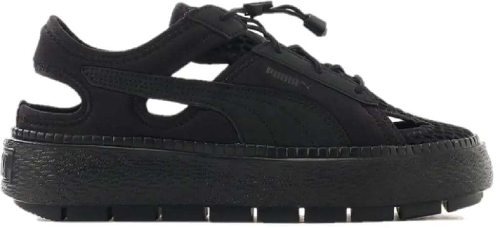 Dép Puma Basket Platform Trace Light 'Black' 382872-01 — kich-thuoc: 36