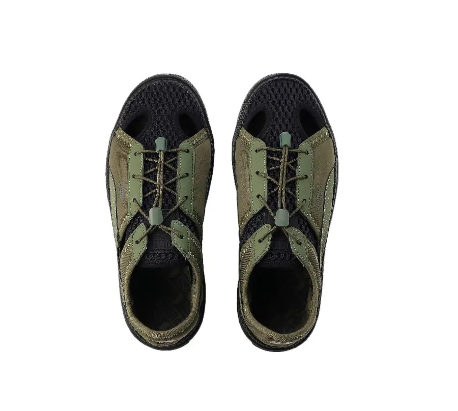 Dép Puma Platform Trace Light Mule 'Green Moss' 382872-09 — ảnh 4