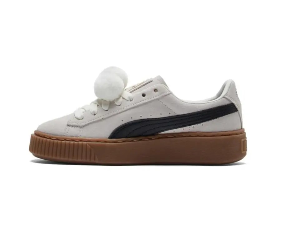 Giày Puma Suede Platform 'Cream White' 391902-01 — ảnh 3