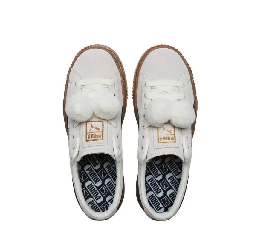 Giày Puma Suede Platform 'Cream White' 391902-01 — ảnh 5