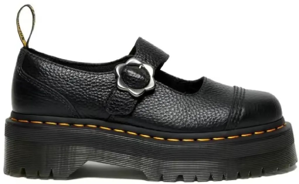 Giày Dr. Martens Addina Flower Buckle 'Black' 27644001 — kich-thuoc: 36