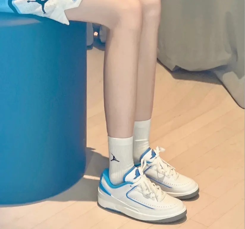 Giày Nike Air Jordan 2 Retro Low 'White Blue' FJ6869-104 — ảnh 2
