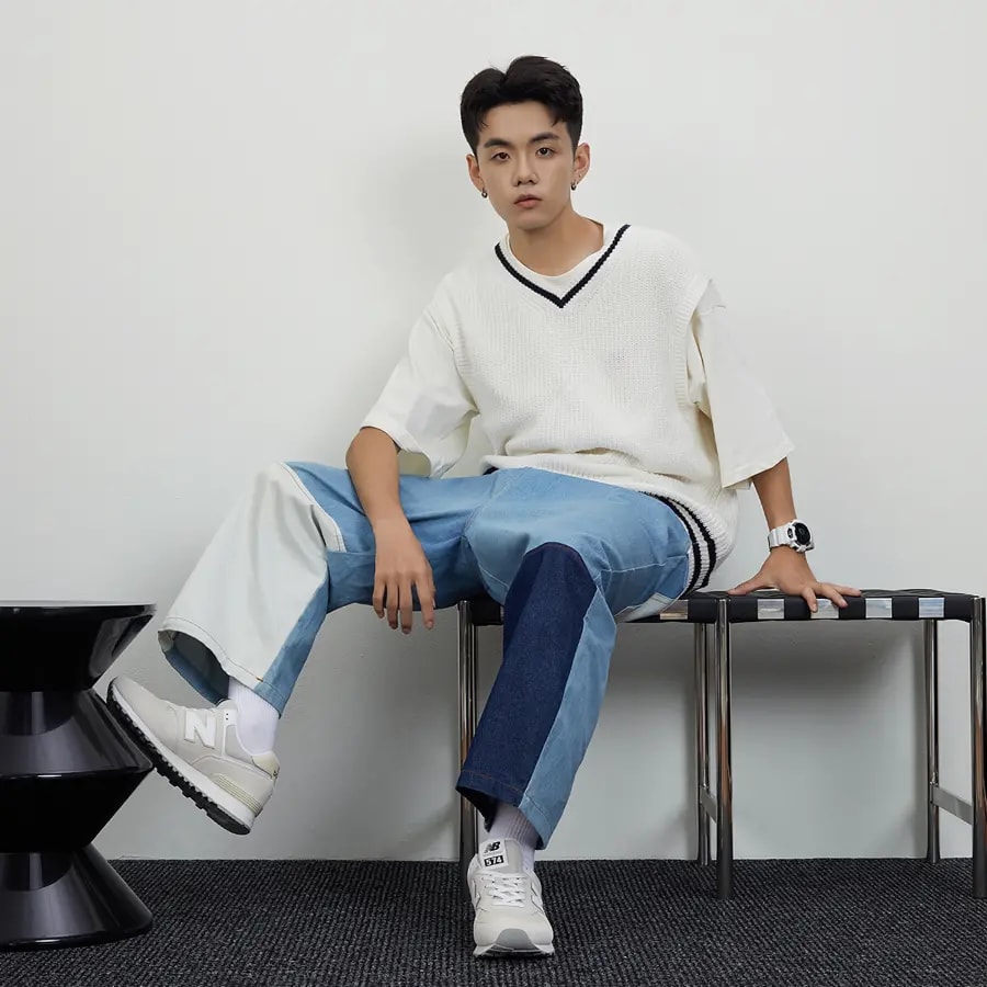 Giày New Balance 574 'White Grey' U574FOG — ảnh 4