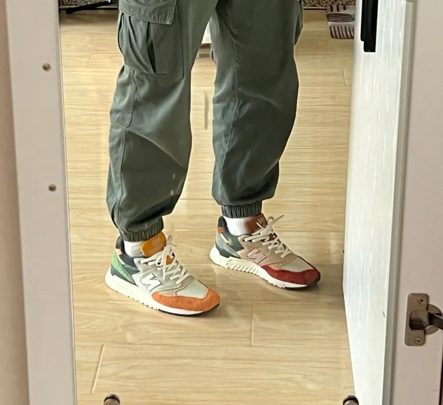 Giày New Balance 998 x Kith 'Aloe Wash Apricot' U998KT1 — ảnh 2