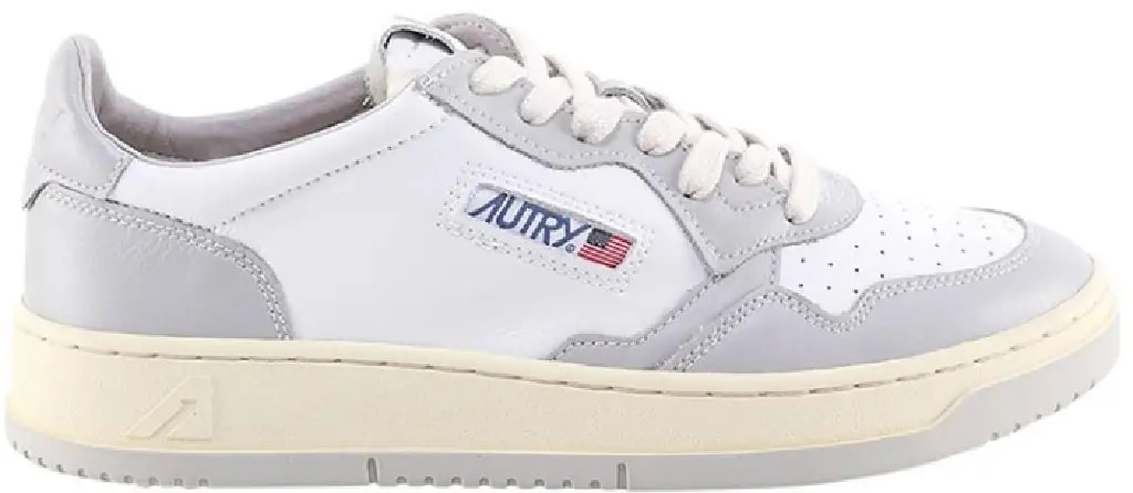 Giày Autry Medalist Low Leather 'Gray White' AULM-WB10 — kich-thuoc: 41