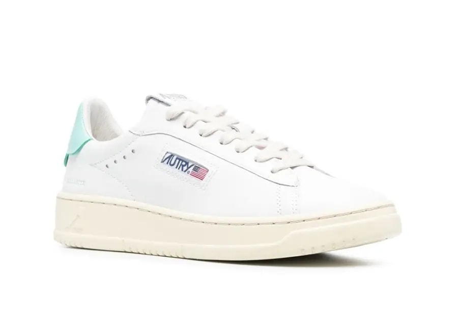 Giày Autry Dallas Low Leather 'White Turquoise' ADLW-NW11 — ảnh 2