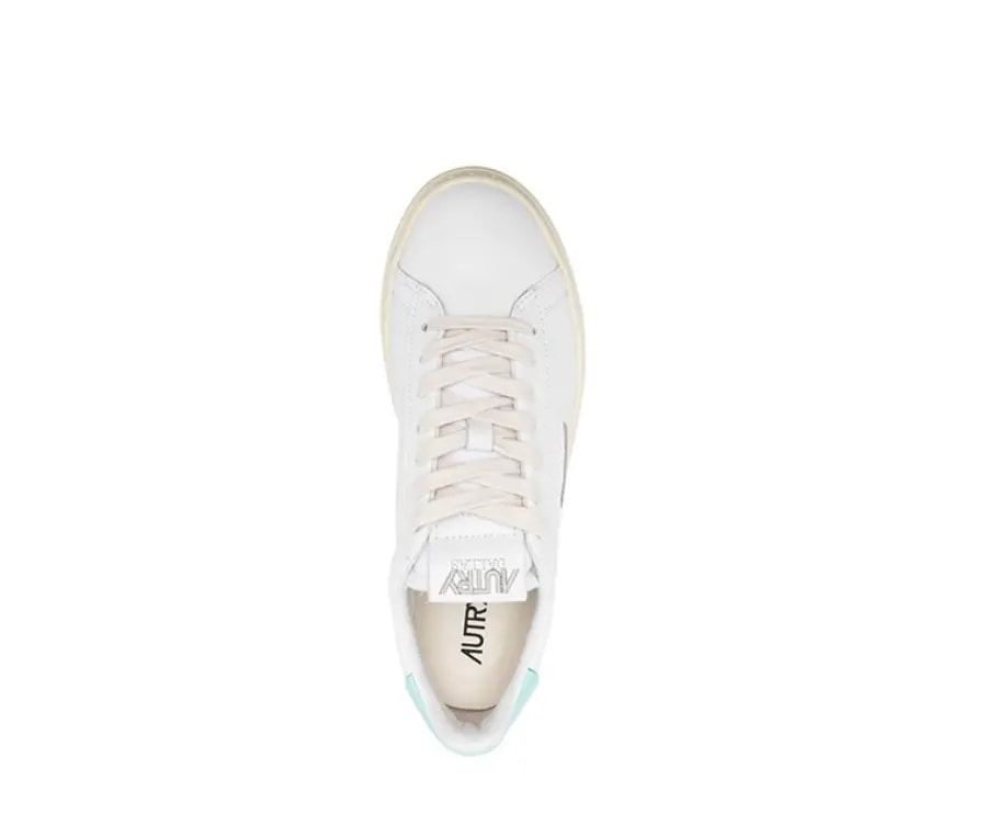 Giày Autry Dallas Low Leather 'White Turquoise' ADLW-NW11 — ảnh 3