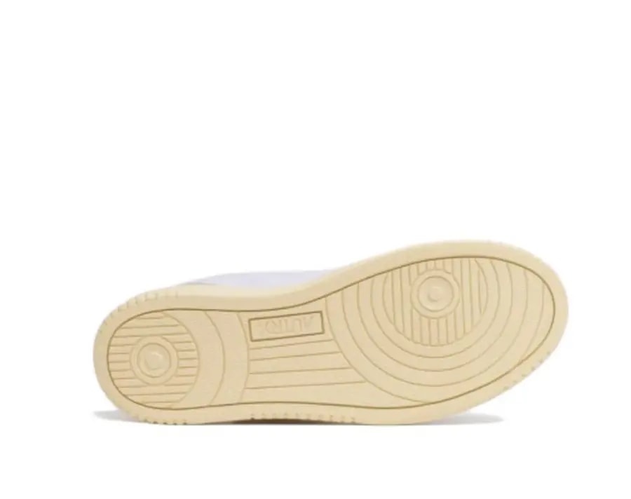 Giày Autry Medalist Low Leather 'White Green' AULM-CN03 — ảnh 5