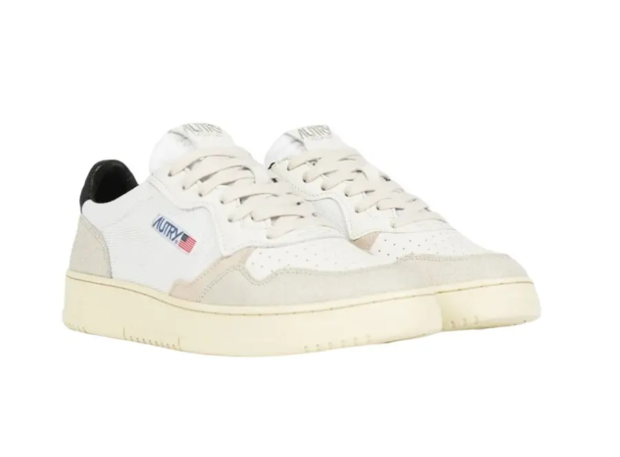 Giày Autry Medalist Low Leather 'White Black' AULM-CN02 — ảnh 2