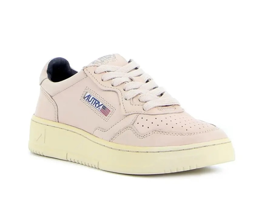 Giày Autry Medalist Low Goatskin 'Ivory' AULW-GG02 — ảnh 2