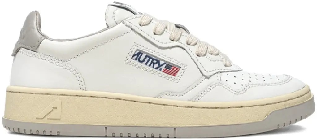 Giày Autry Medalist Low 'White Gray' AULM-BB50 — kich-thuoc: 42