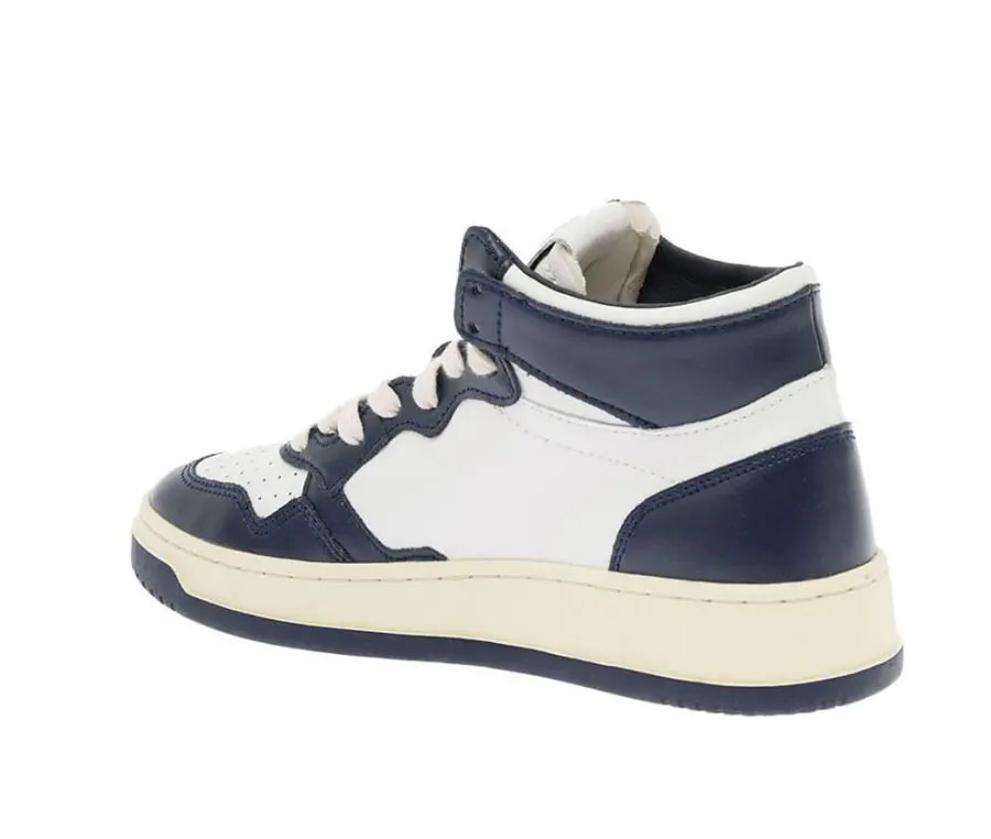 Giày Autry Medalist Mid 'White Blue' AUMM-WB04 — ảnh 3