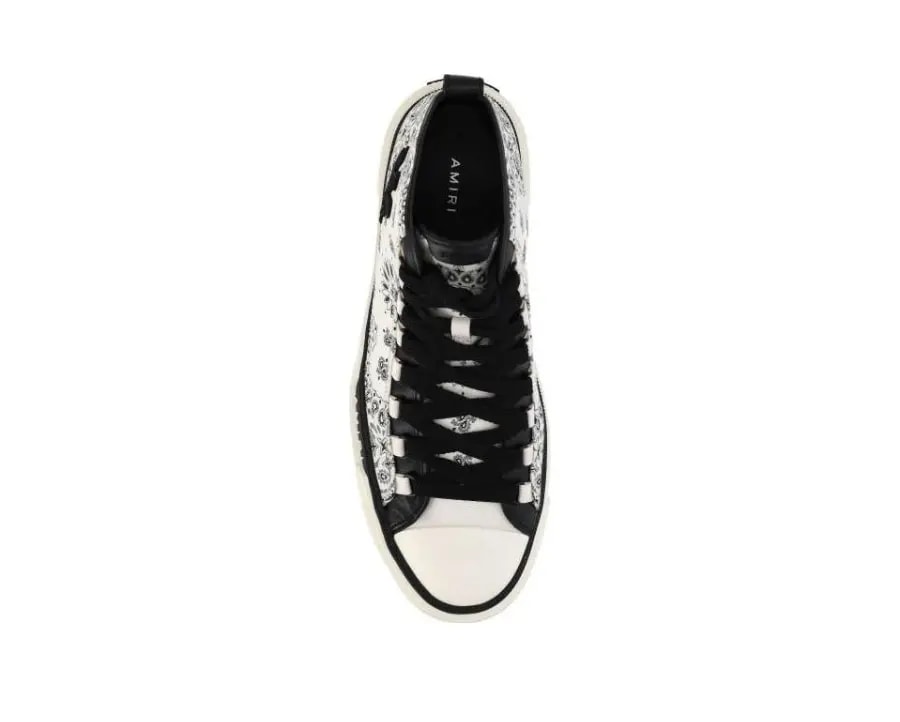 Giày Amiri Court High 'Bandana White' MFS007-100 — ảnh 4