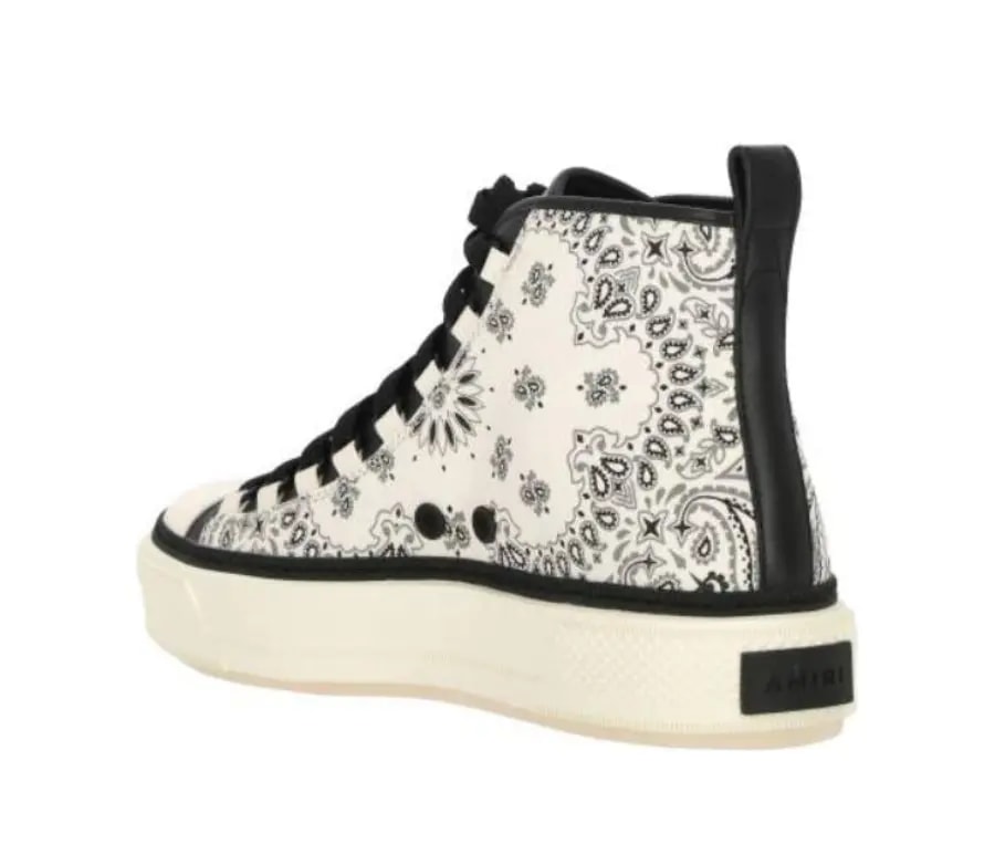 Giày Amiri Court High 'Bandana White' MFS007-100 — ảnh 5