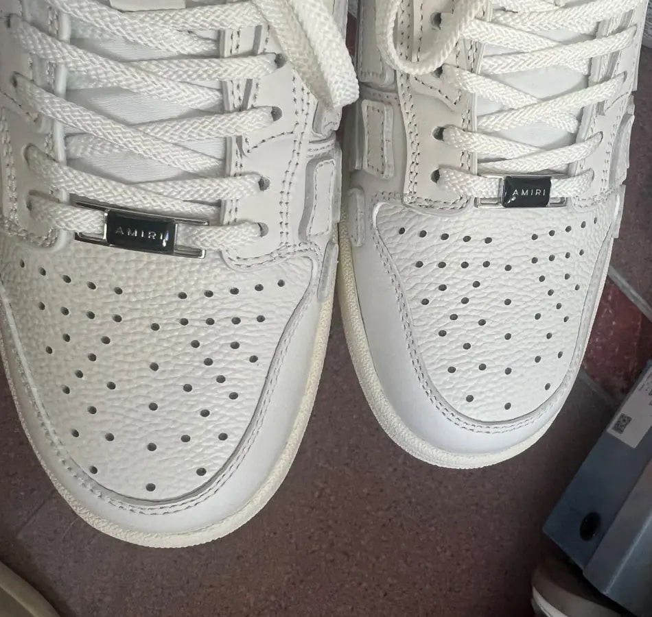 Giày Amiri Skel Low 'White' PXMFS006000-194 — ảnh 3