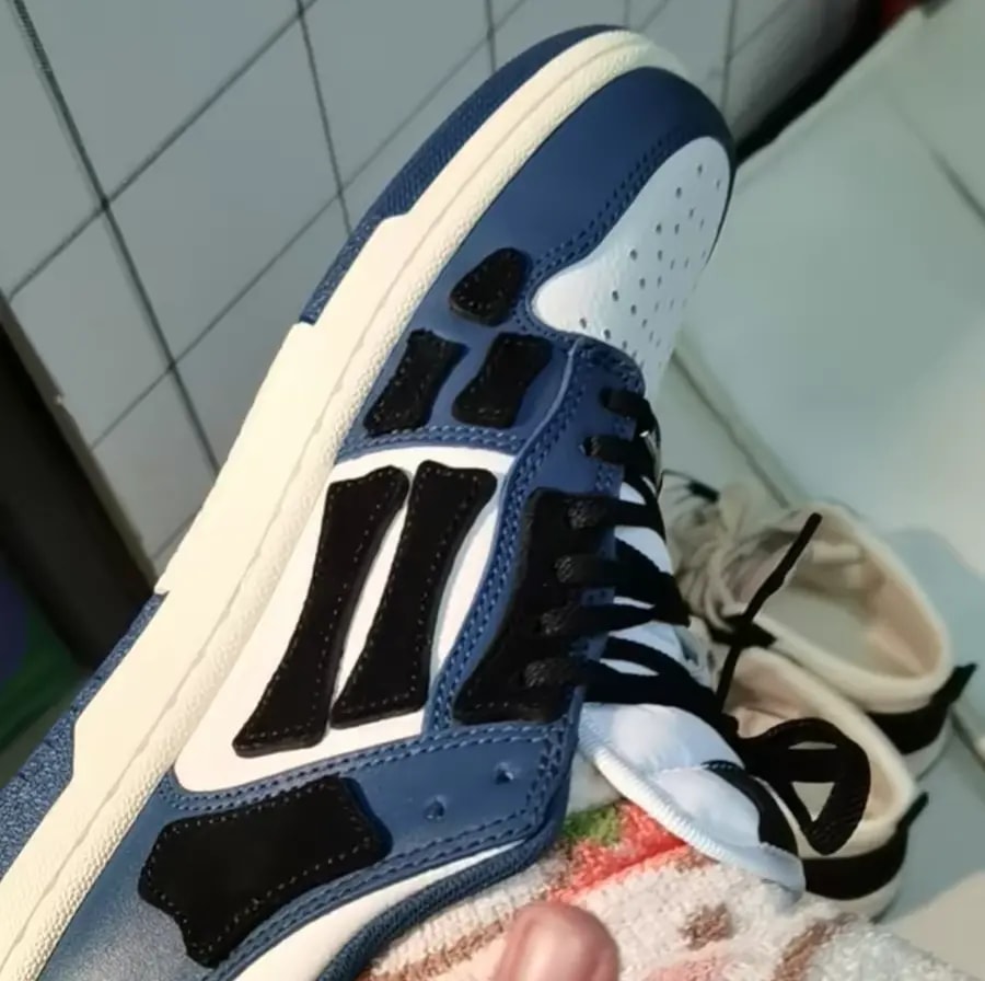 Giày Amiri Skel Low 'Blue' MFS003-410 — ảnh 3