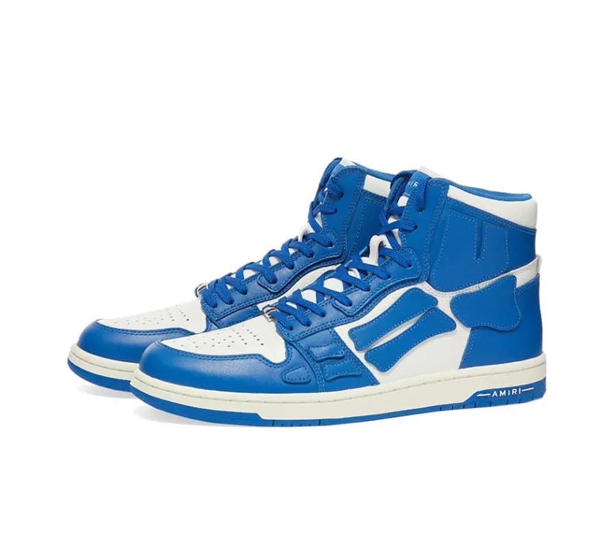 Giày Amiri Skel Top Hi 'Blue White' MFS002-466 — ảnh 4