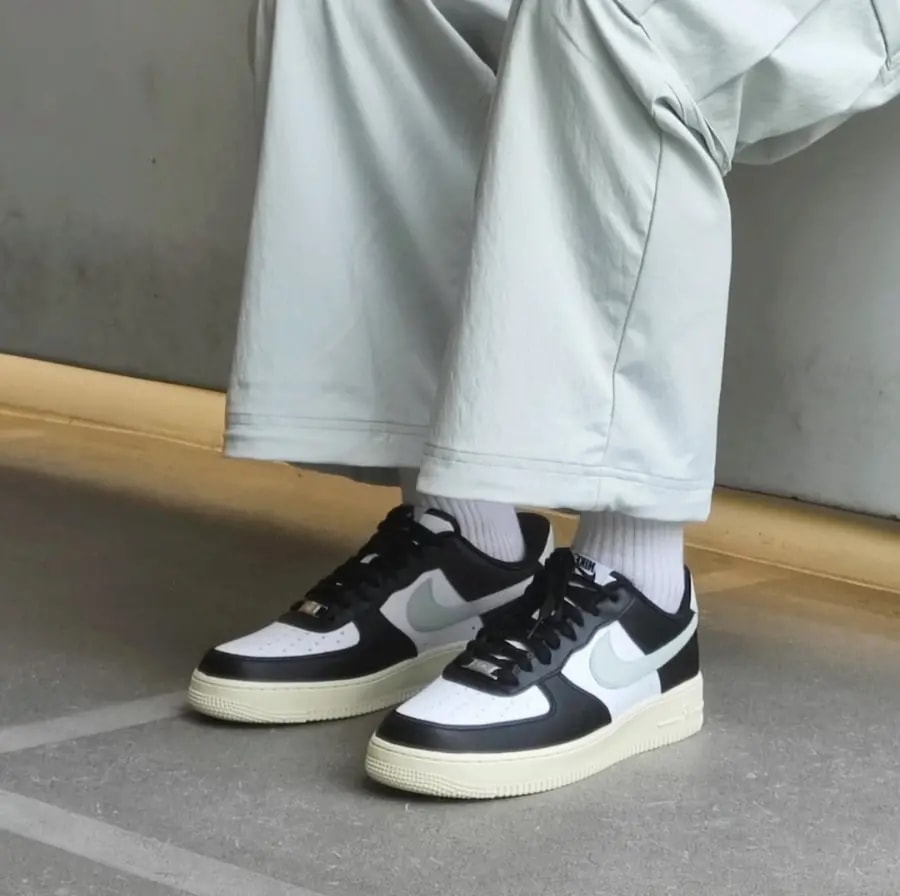 Giày Nike Air Force 1 07 'Black White Milk' FQ6848-101 — ảnh 5