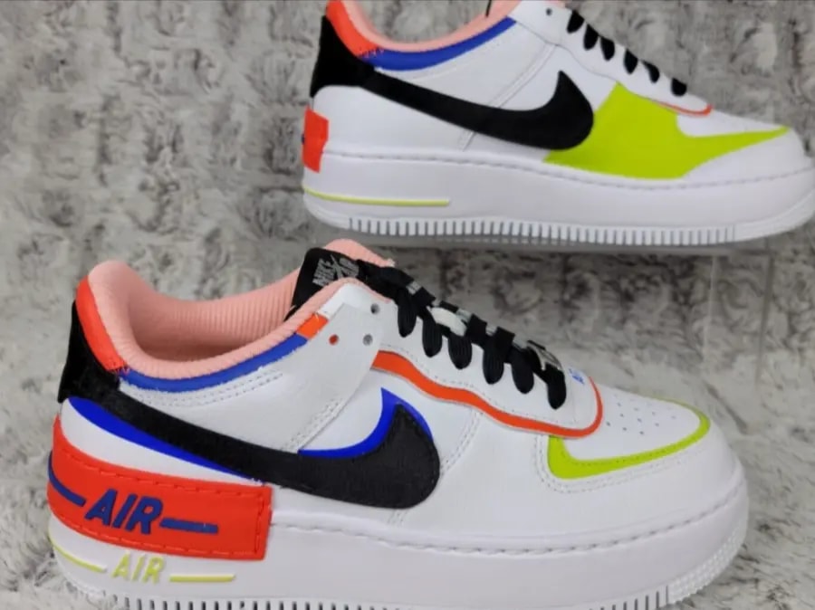 Giày Nike Air Force 1 Shadow 'White Multi' DV2186-100 — ảnh 3