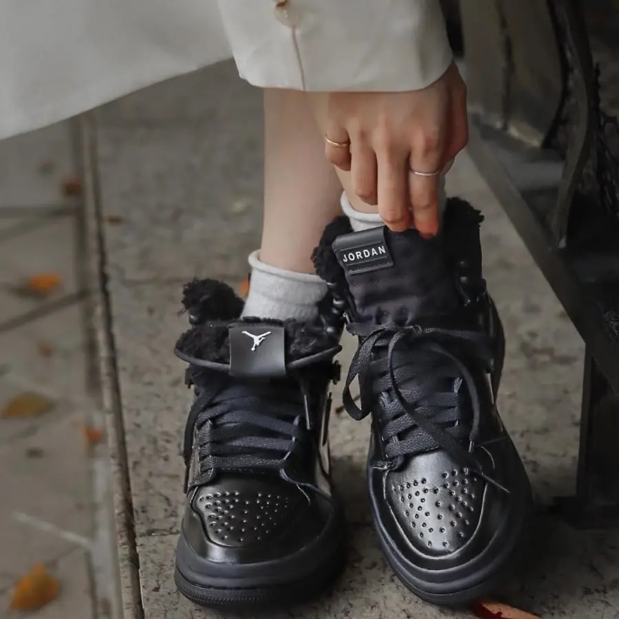 Giày Nike Air Jordan 1 Acclimate 'Triple Black' DC7723-001 — ảnh 3