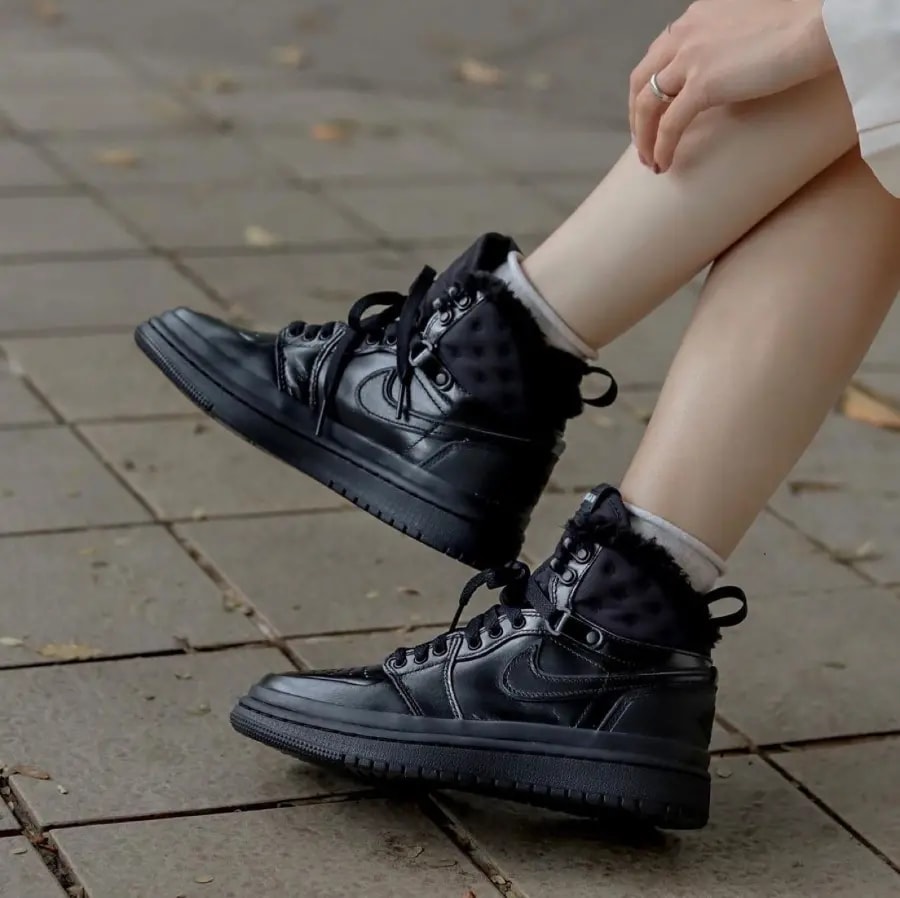 Giày Nike Air Jordan 1 Acclimate 'Triple Black' DC7723-001 — ảnh 4