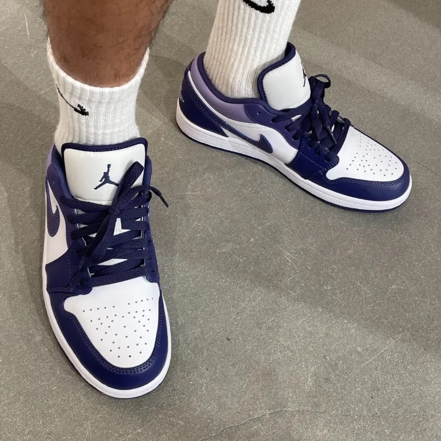 Giày Nike Air Jordan 1 Low 'Sky J Purple' 553558-515 — ảnh 5