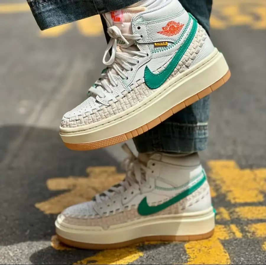 Giày Nike Air Jordan 1 Elevate High SP x Union LA x Bephie's Beauty Supply 'Summer of '96' FD0696-100 — ảnh 2