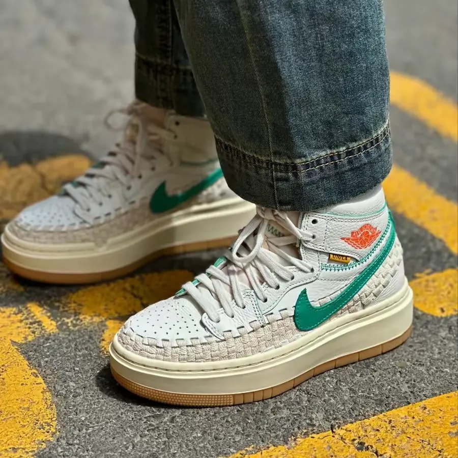 Giày Nike Air Jordan 1 Elevate High SP x Union LA x Bephie's Beauty Supply 'Summer of '96' FD0696-100 — ảnh 3