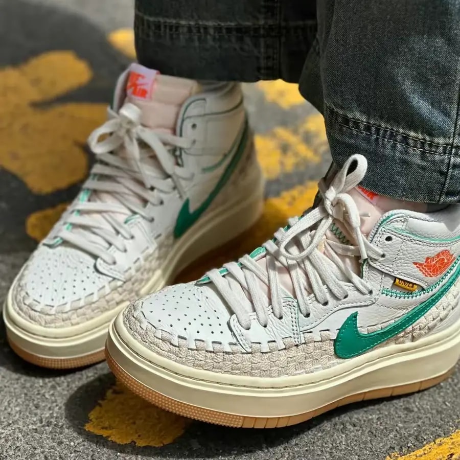 Giày Nike Air Jordan 1 Elevate High SP x Union LA x Bephie's Beauty Supply 'Summer of '96' FD0696-100 — ảnh 4