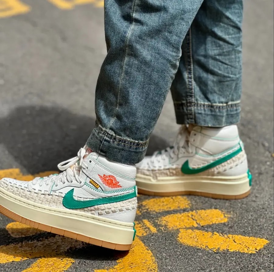 Giày Nike Air Jordan 1 Elevate High SP x Union LA x Bephie's Beauty Supply 'Summer of '96' FD0696-100 — ảnh 5
