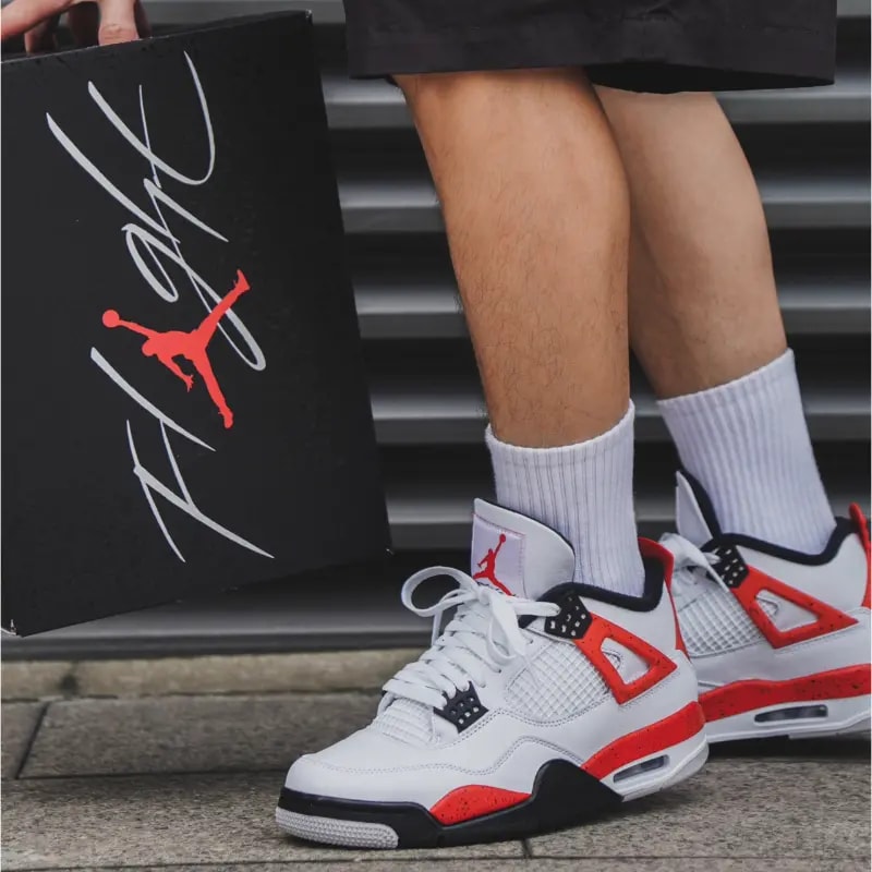 Giày Nike Air Jordan 4 Retro 'Red Cement' DH6927-161 — ảnh 2
