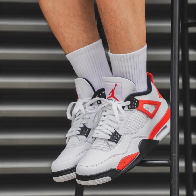 Giày Nike Air Jordan 4 Retro 'Red Cement' DH6927-161 — ảnh 5
