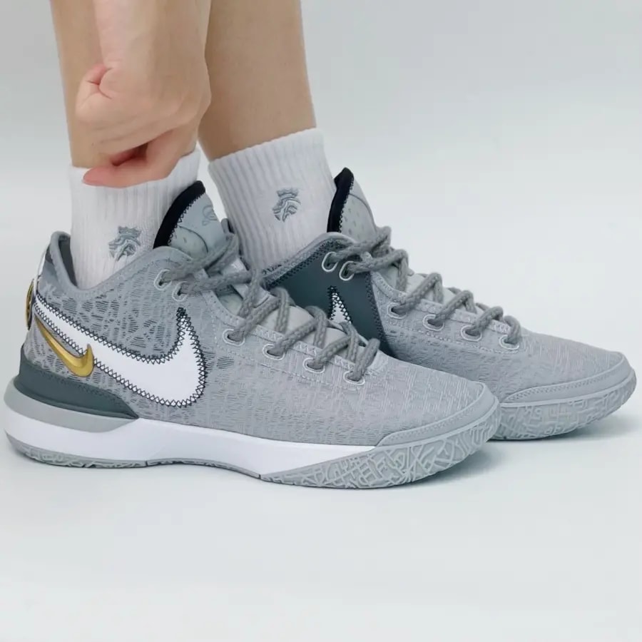 Giày Nike Zoom Lebron Nxxt Gen EP ' Grey Gold' DR8788-004 — ảnh 2