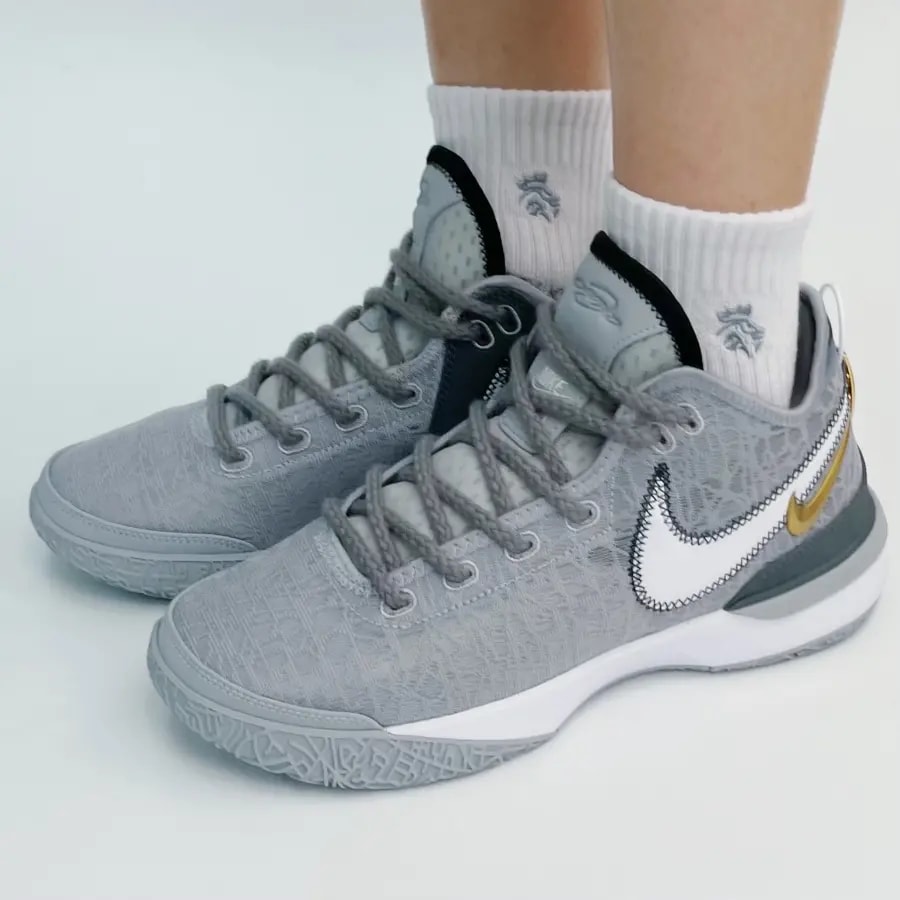 Giày Nike Zoom Lebron Nxxt Gen EP ' Grey Gold' DR8788-004 — ảnh 4