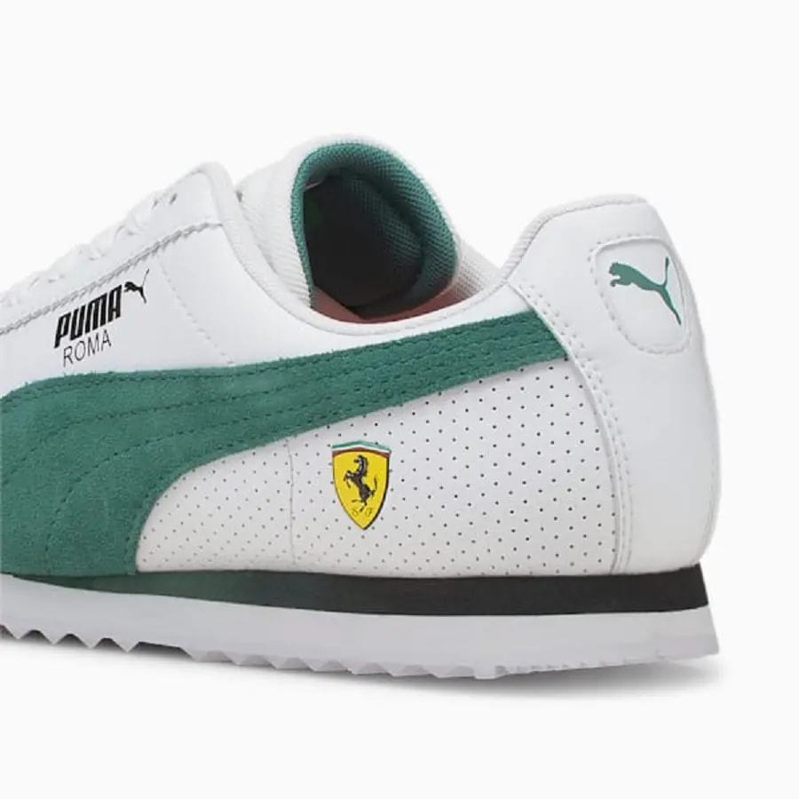 Giày Puma Scuderia Ferrari x Roma 'White Green' 306766-03 — ảnh 3