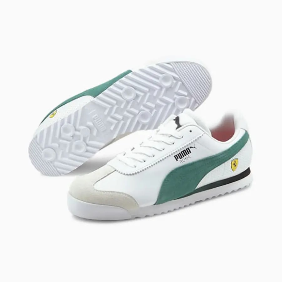 Giày Puma Scuderia Ferrari x Roma 'White Green' 306766-03 — ảnh 2