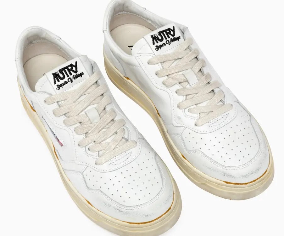 Giày Autry Glue Finish Effect Medalist Low 'White' AVLM-GF15 — ảnh 4