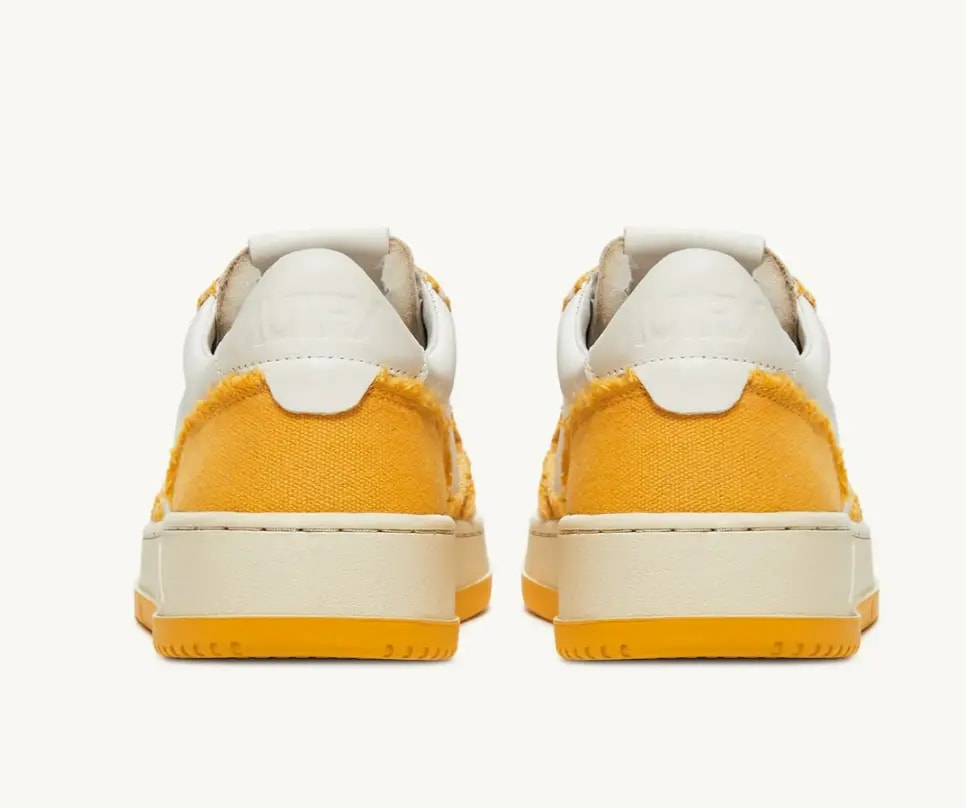 Giày Autry Medalist Low Goatskin 'White Mango' AULM-CB06 — ảnh 3