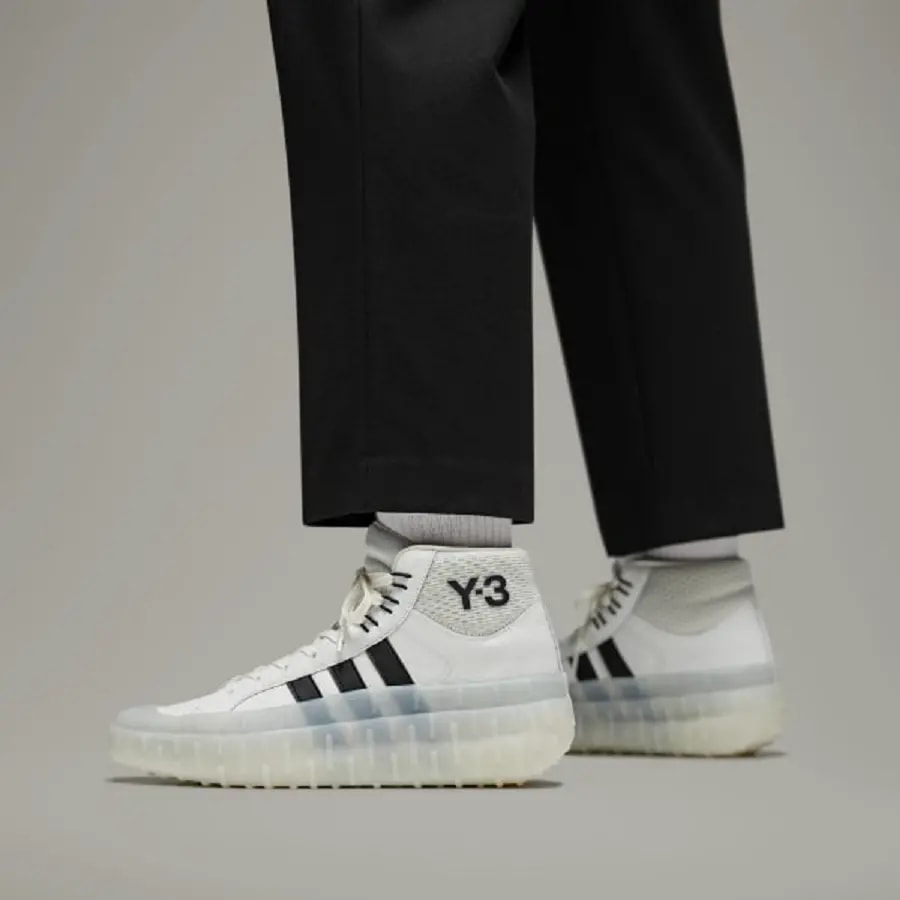Giày Adidas Y-3 GR.1P High 'White Black' GW8642 — ảnh 2